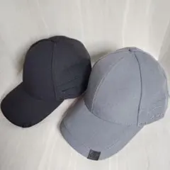 narason キャップ 2個セット 帽子 ブラック グレー メンズ レディース