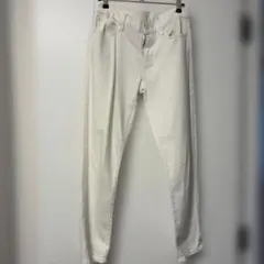 UNIQLO ホワイト スキニーデニム ジーンズ レディース