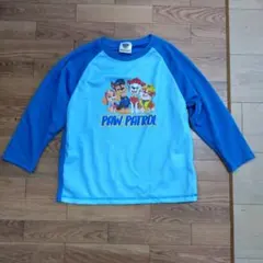 美品 キッズ カイタックファミリー パウパトロール ラグラン トレーナー 120