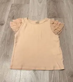 petit main Tシャツ 100cm チュール袖