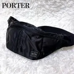 良品✨PORTER タンカー ウエストバッグ ブラック ボディバッグ