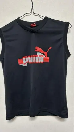 PUMA ブラック タンクトップ