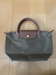 Longchamp プリアージュトートバッグS カーキ