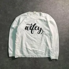 6tas1【COMFORT COLORS】ラメ入プリント　スウェット古着