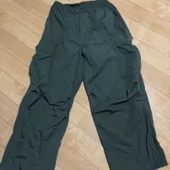 GU カーゴパンツ S ダークグリーン