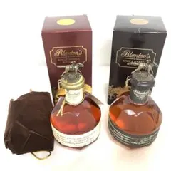 【未開栓】ウィスキー　モルト　Blanton's 2本セット　M80528-5のサムネイル