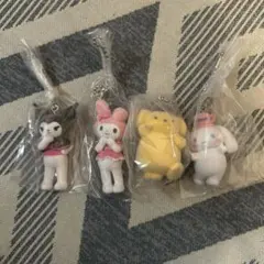 サンリオキャラクターズ　ミニチュアチャームライブキャラクター