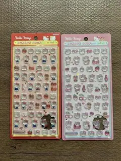 【正規品】ハローキティ ボンボンドロップシール ミニ 2枚セット サンリオ