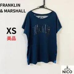 【美品】フランクリンマーシャル Tシャツ トロピカル柄 ボタニカル柄 イタリア製のサムネイル