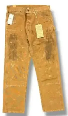 RRL ダブルニー　 ワークパンツ　ダック　 W34 L32　新品のサムネイル