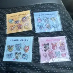 ナルミヤキャラクターズ　ぷっくりしーる　セブンイレブン　コンプリート　シール