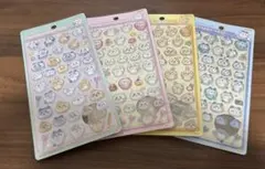 ボンボンドロップシール　ちいかわ　うさぎ　ハチワレ　4点セット