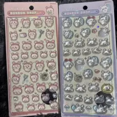 ボンボンドロップシール　ちいかわ第二弾　古本屋・モモンガ　2点セット