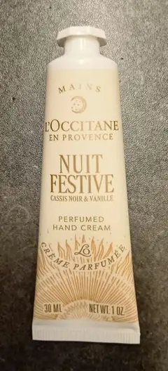ロクシタン ハンドクリーム ニュイ フェスティブ パフュームド 1本 新品