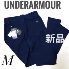 【新品】UNDERARMOUR　GOLFメンズパンツMネイビー4WAYストレッチ