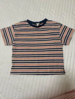 Samansa Mos2 Lagom ボーダーTシャツ 110cmのサムネイル