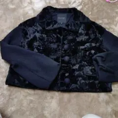 ランバンジャケットカーディガン美品！黒