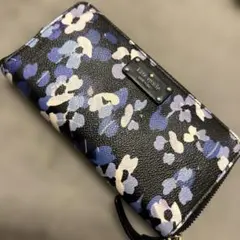 Kate Spade フラワープリント 長財布