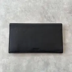 OLD COACH All leather long wallet ①