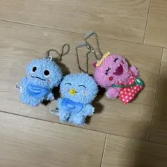 ぬいぐるみマスコット 3種セット　ざわざわ森の