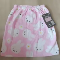 新品タグ付　miffy スナップ付きタオル 約50cm