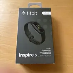 fitbit Inspire 3 ブラック 活動量計本体