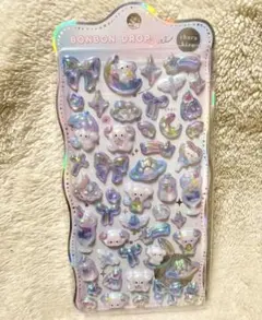 ✩正規品✩即日発送✩ボンボンドロップシール わんわん オーロラ ちゅるきら