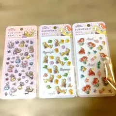 ハ*ル様 ラプンツェル アリエル ディズニープリンセス ぷくぷくシール うるちゅ