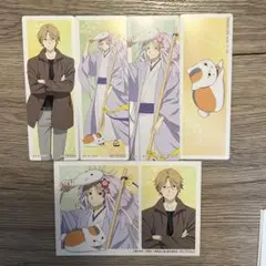 夏目友人帳　HMV＆BOOKS 月分祭　特典　しおり　コンプセット ポストカード
