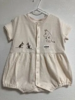 ムーミン キャラクター刺繍 ロンパース 80cmのサムネイル