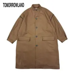 TOMORROWLAND SUPER120's ウール フランネル コートのサムネイル