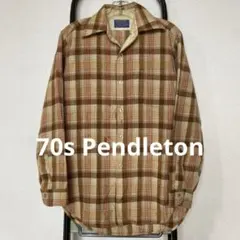 70s Pendleton ペンドルトン ヴィンテージ ネルシャツ USA製