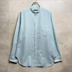 GALERIE VIE 22SS ストライプ シャツ 46サイズ ※sampleのサムネイル