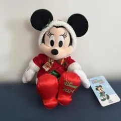 ミニーマウス ぬいぐるみ 2024年クリスマス
