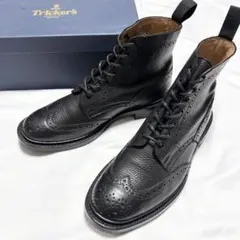 Tricker’s ストウ 黒 ムフロン UK10.5のサムネイル