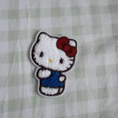 ハローキティ キティちゃん ワッペン アップリケ 上靴タグ ダイソー