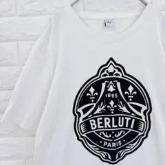 【極美品】ベルルッティ　BERLUTI センターロゴ　ホワイト　Tシャツのサムネイル