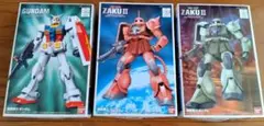新品ガンプラ ガンダム シャア専用ザクII 量産型ザクII 3個セット