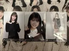 乃木坂46 生寫真　單色調　冨里奈央　全套