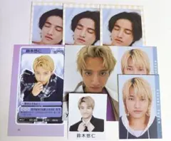 鈴木悠仁 厚紙 切り抜き 8枚 Myojoなど