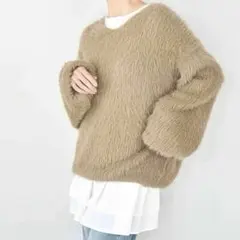 IEDIT イディット シャツ トップス レイヤード ホワイト フレア 白