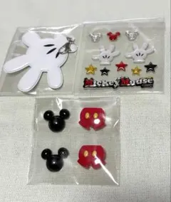 ミッキーぷくぷくシール・キーチャームセット