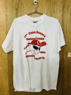 GILDAN 野球　白Tシャツ　VINTAGE 古着　アメカジ　US
