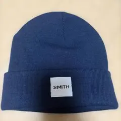 SMITH ネイビー ニット帽のサムネイル