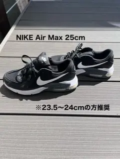 Nike Air Max ブラック/ホワイト 25 cm(普段24cmの方推奨)