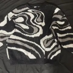 kutir 抽象模様 ニット・セーター