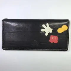 TAKEO KIKUCHI 長財布 ブラック ディズニーコラボのサムネイル