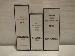 ◎CHANEL　№19　50ml、100ml　№5　100ml　香水3つ売り