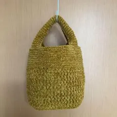 CACHELLIE モールニット素材のトートバッグ