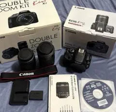 中古 Canon EOS Kiss X8i ダブルズームキット - メルカリ
